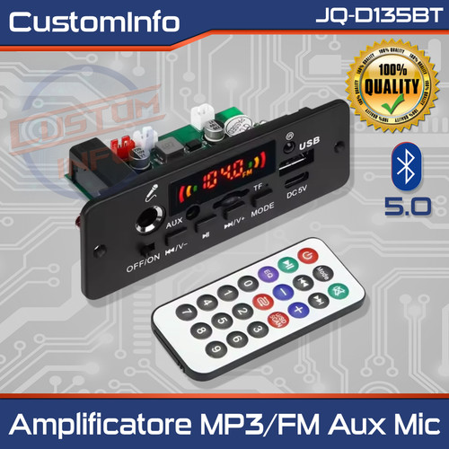 Amplificatore mp3 bluetooth - mp3,