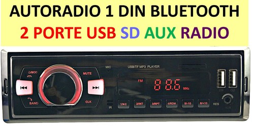 Autoradio auto din - autoradio, 1