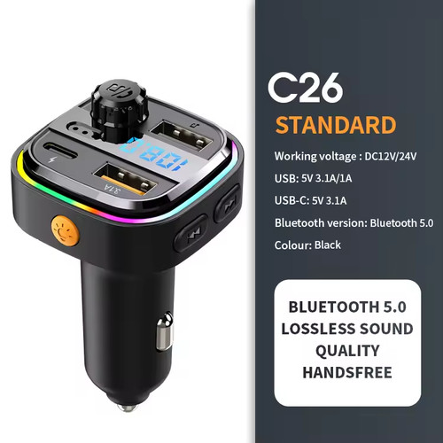 Trasmettitore bluetooth 0 - fm,