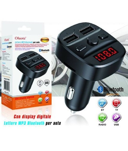 Trasmettitore bluetooth per - fm,