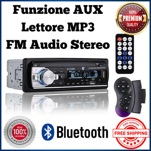 Autoradio auto con - con, rds