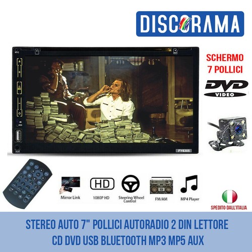 Stereo auto pollici - stereo,