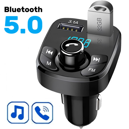 Lettore bluetooth - fm,